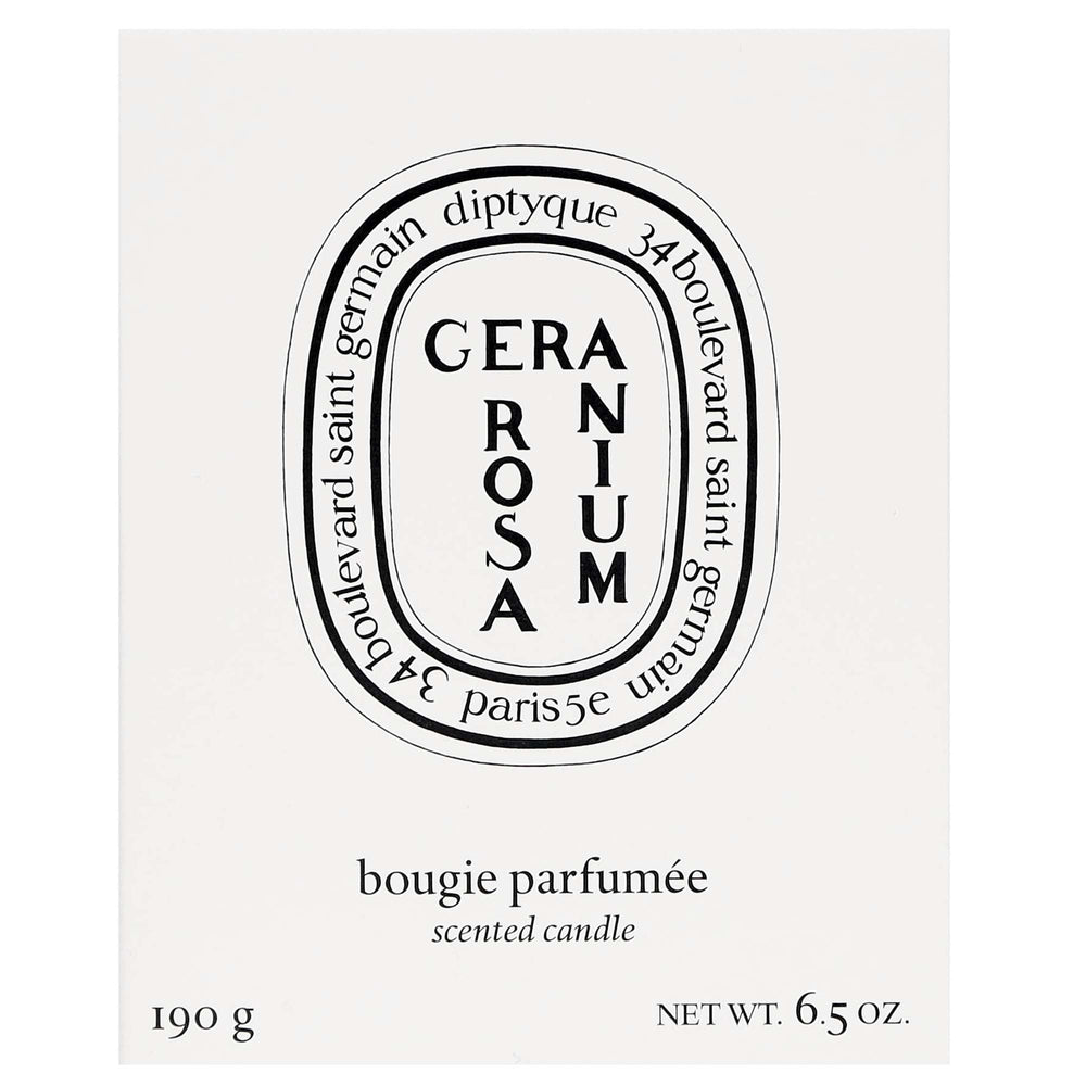 Diptyque Geranium Rosa Scented Candle 190g - Additional 1