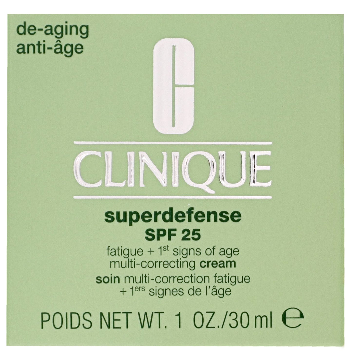 Clinique Superdefense Fatigue + 1st Signs of Age Multi-Correcting Cream for Combination Oily to Oily Skin SPF25 30ml - Additional 1