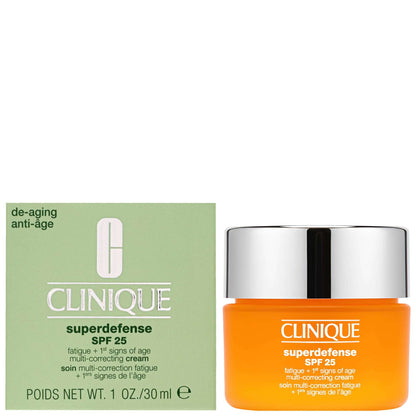 Clinique Superdefense Fatigue + 1st Signs of Age Multi-Correcting Cream for Very Dry to Dry Combination Skin SPF25 30ml - Additional 4