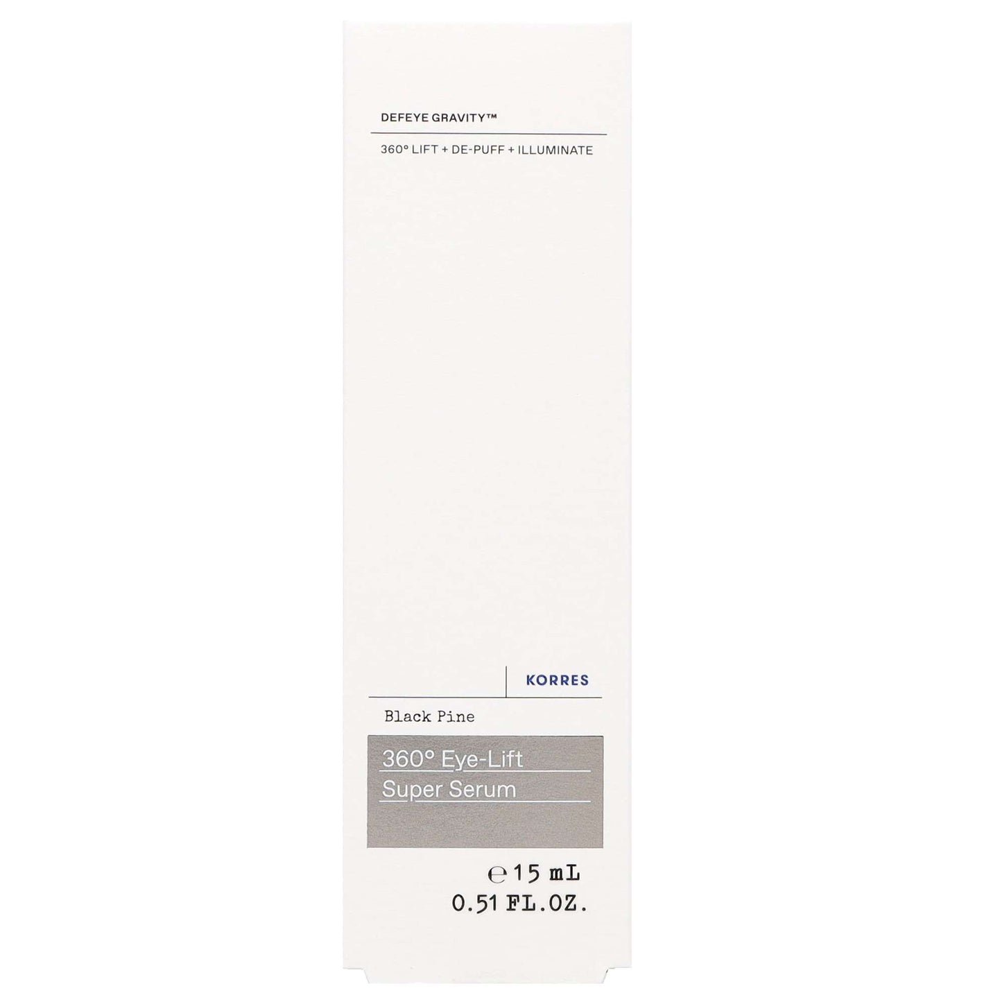 KORRES Face Care Black Pine Eye-Lift Super Eye Serum 15ml - Additional 1