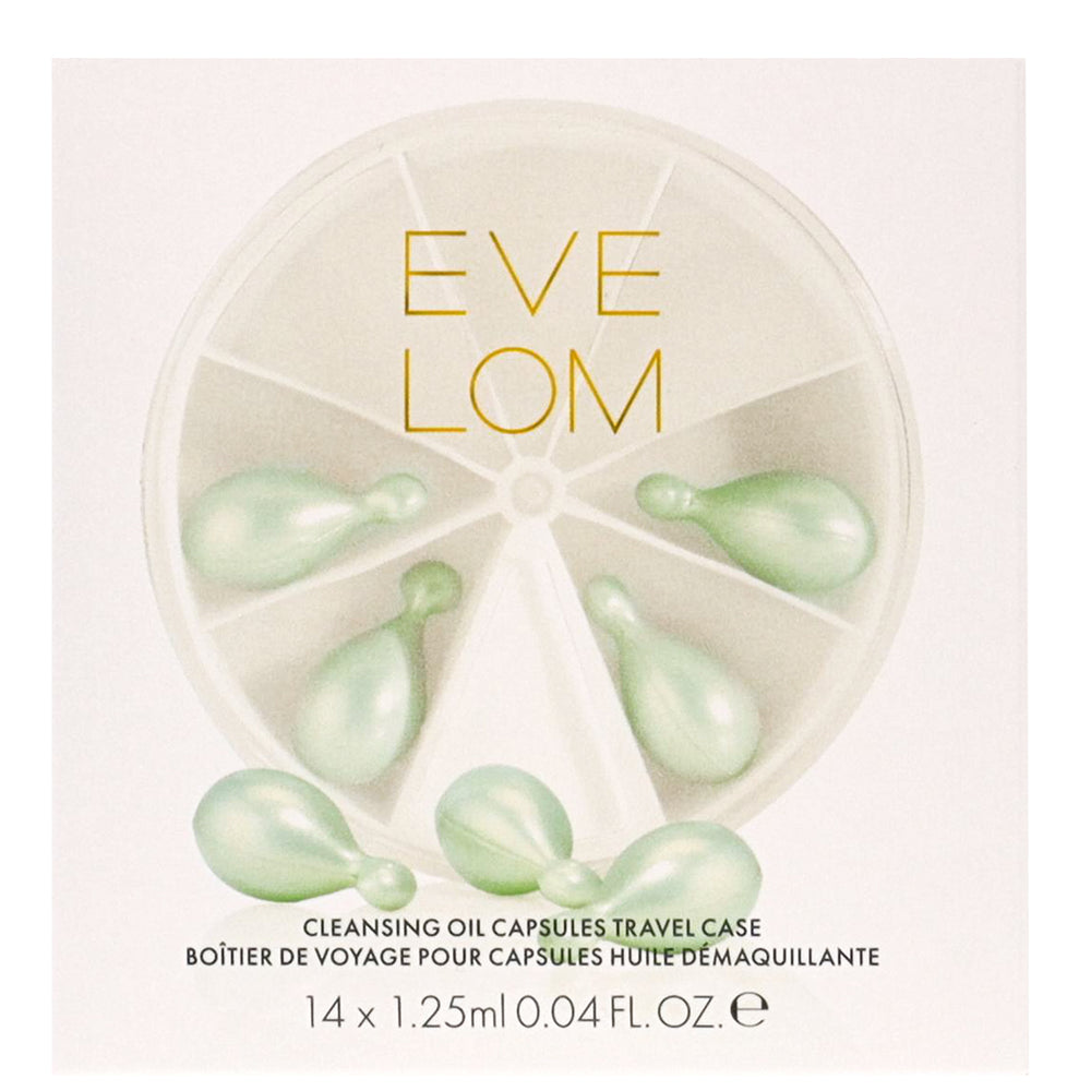 EVE LOM Cleanse Cleansing Oil Capsules Travel Case 14 x 1.25ml Capsules - Additional 1