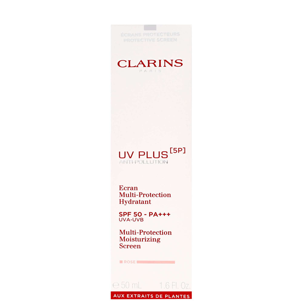 Clarins UV Plus [5P] Anti-Pollution Multi-Protection Moisturizing Screen SPF50 Rose 50ml - Additional 1