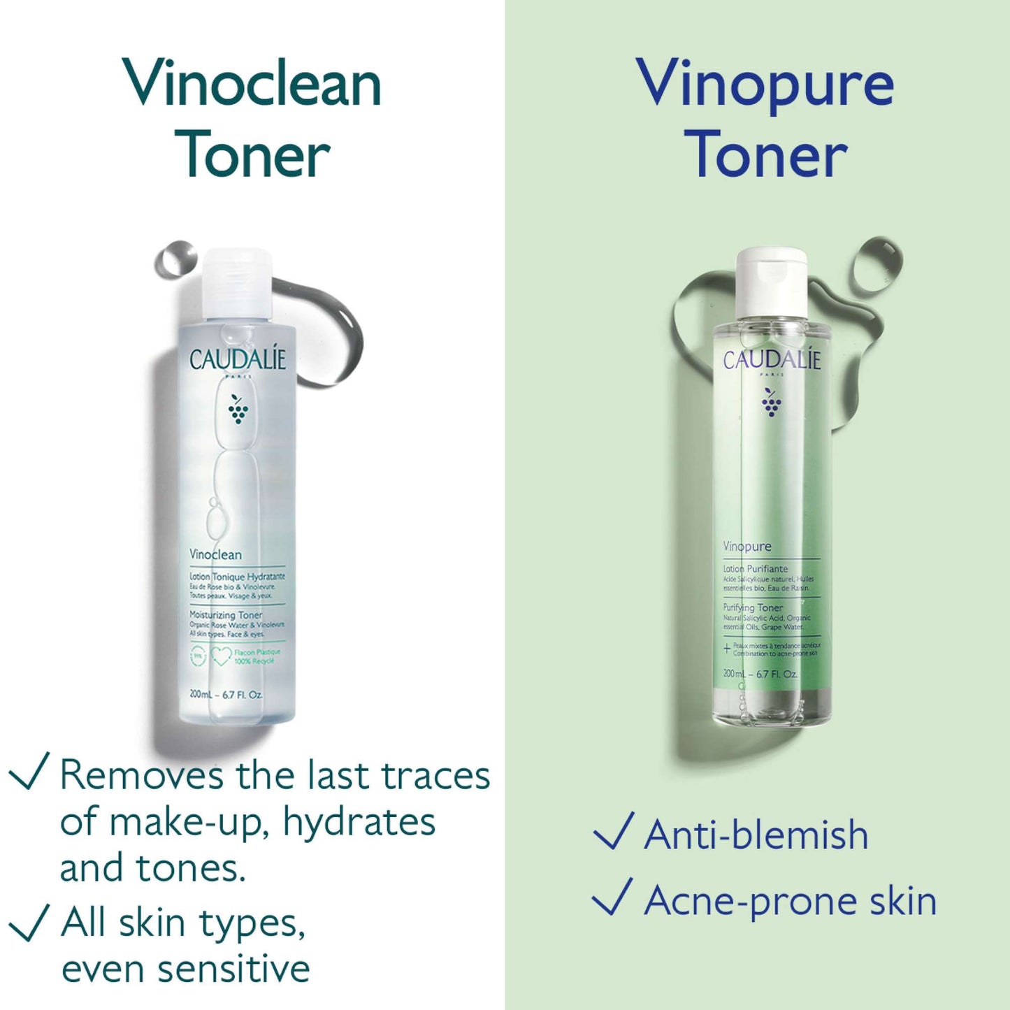 Caudalie Vinopure Natural Salicylic Acid Pore Minimising Toner 400ml (Worth £44) - Additional 4
