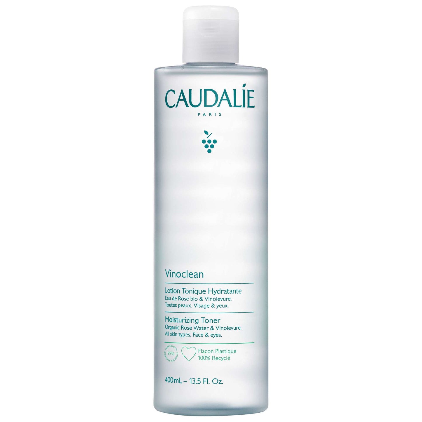 Caudalie Vinoclean Moisturizing Toner 400ml (Worth £36)