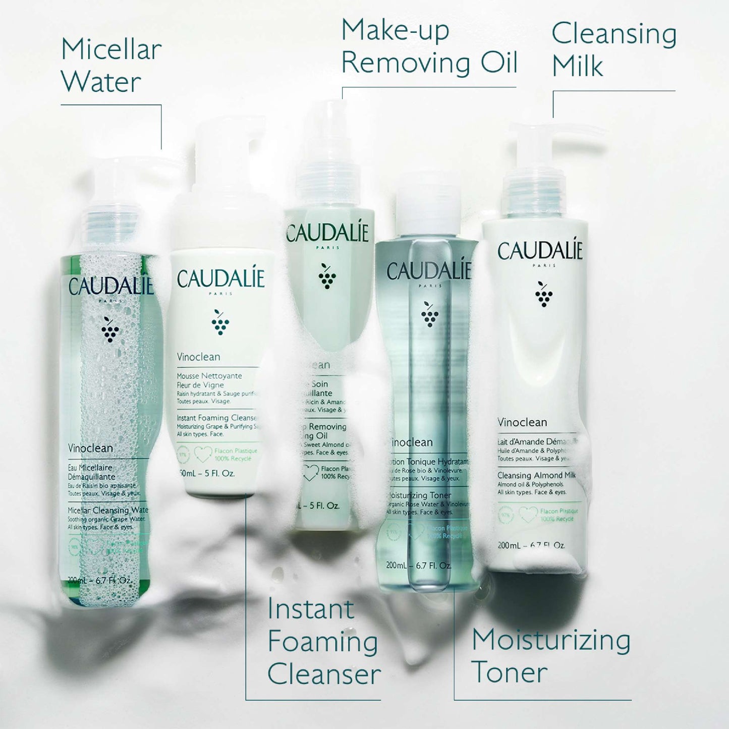 Caudalie Vinoclean Micellar Cleansing Water 400ml - Additional 6