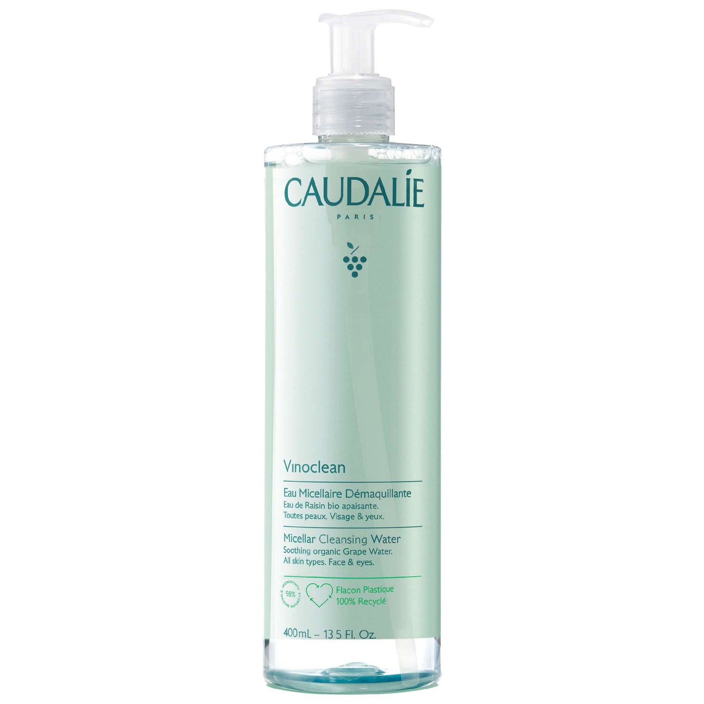 Caudalie Vinoclean Micellar Cleansing Water 400ml
