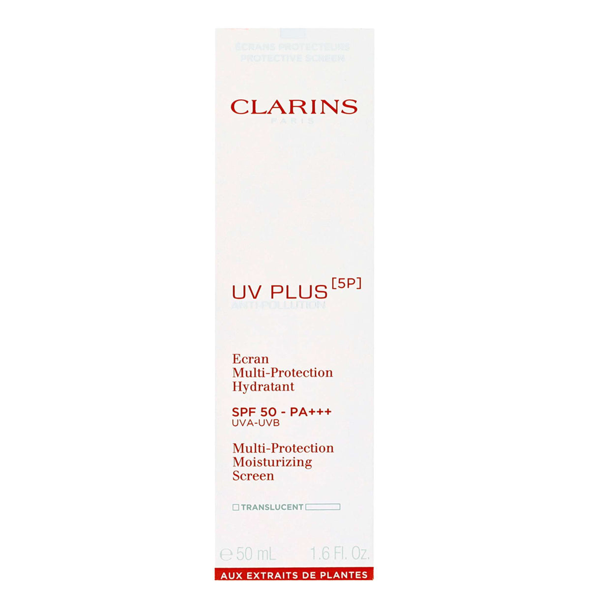 Clarins UV Plus [5P] Anti-Pollution Multi-Protection Moisturizing Screen SPF50 Translucent 50ml - Additional 1