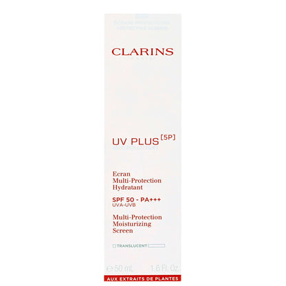 Clarins UV Plus [5P] Anti-Pollution Multi-Protection Moisturizing Screen SPF50 Translucent 50ml - Additional 1
