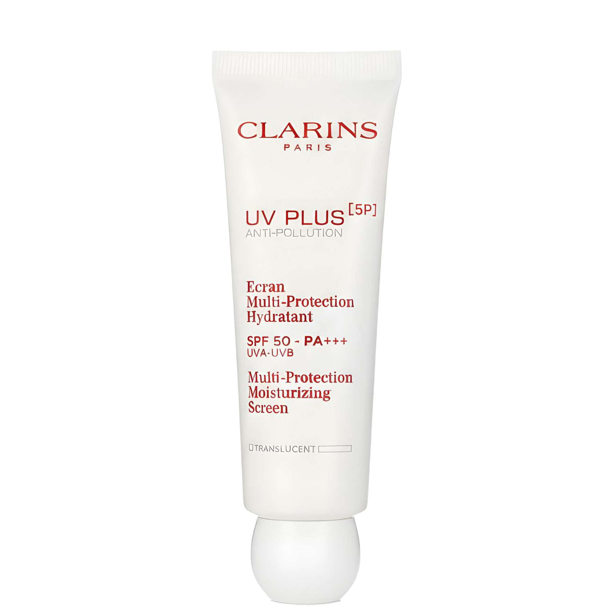 Clarins UV Plus [5P] Anti-Pollution Multi-Protection Moisturizing Screen SPF50 Translucent 50ml