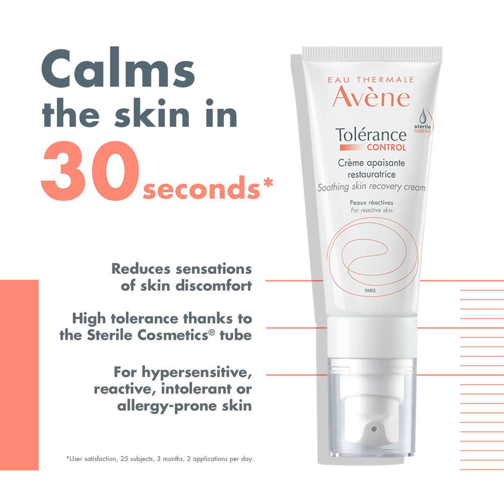 Avène Face Tolerance: Control Soothing Skin Recovery Cream 40ml - Additional 2
