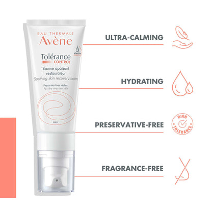 Avène Face Tolerance: Control Soothing Skin Recovery Balm 40ml - Additional 3