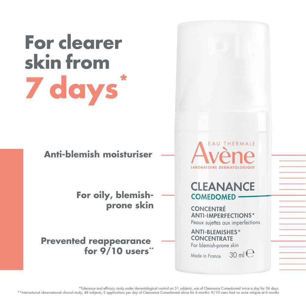 Avène Face Cleanance: Comedomed Anti-blemish Moisturiser for Blemish-prone Skin 30ml - Additional 2