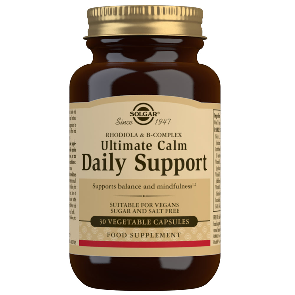 Solgar Botanical & Herb Ultimate Calm Daily Support Vegetable Capsules x 30