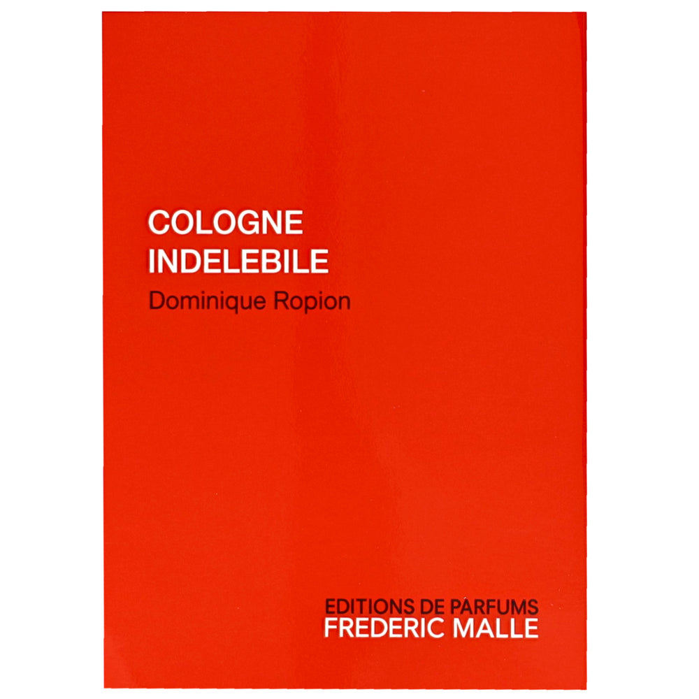 Editions de Parfum Frederic Malle Cologne Indelebile Spray 100ml by Dominique Ropion - Additional 1
