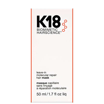 K18 Biomimetic Hairscience Leave-In Molecular Repair Hair Mask 50ml - Additional 1