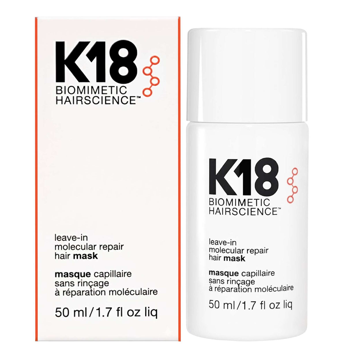 K18 Biomimetic Hairscience Leave-In Molecular Repair Hair Mask 50ml - Additional 2