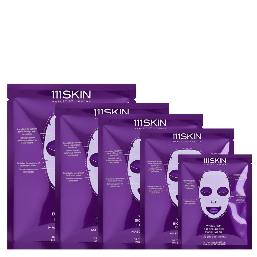 111SKIN Reparative Y Theorem Bio Cellulose Facial Mask 5 x 23ml - Additional 1