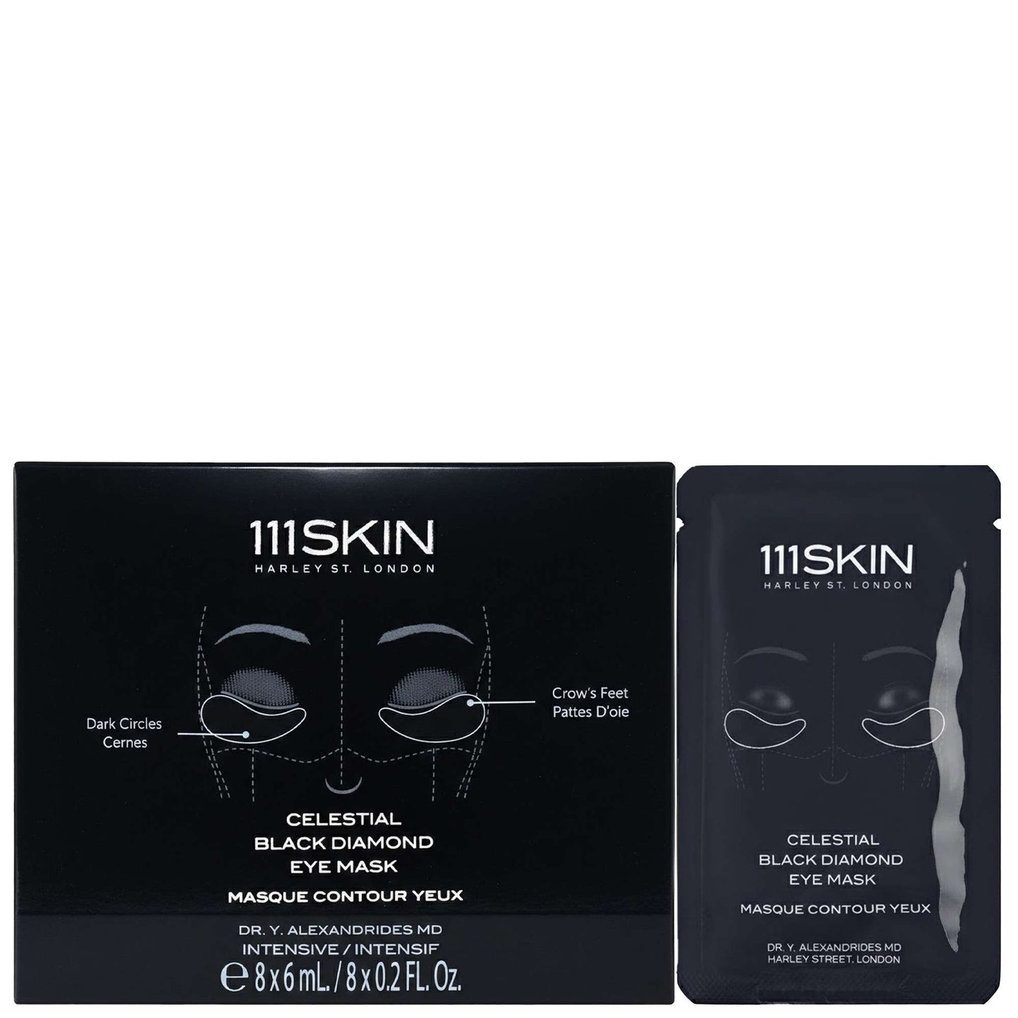 111SKIN Intensive Celestial Black Diamond Eye Mask 8 x 6ml - Additional 1