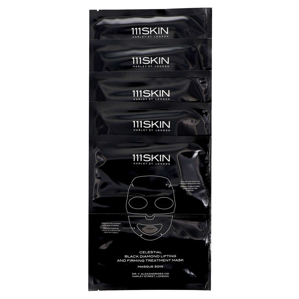 111SKIN Intensive Celestial Black Diamond Lifting & firming Treatment Mask 5 x 37ml - Additional 2