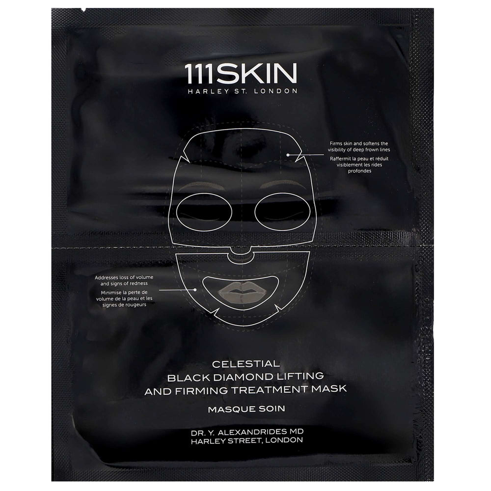 111SKIN Intensive Celestial Black Diamond Lifting & firming Treatment Mask 5 x 37ml
