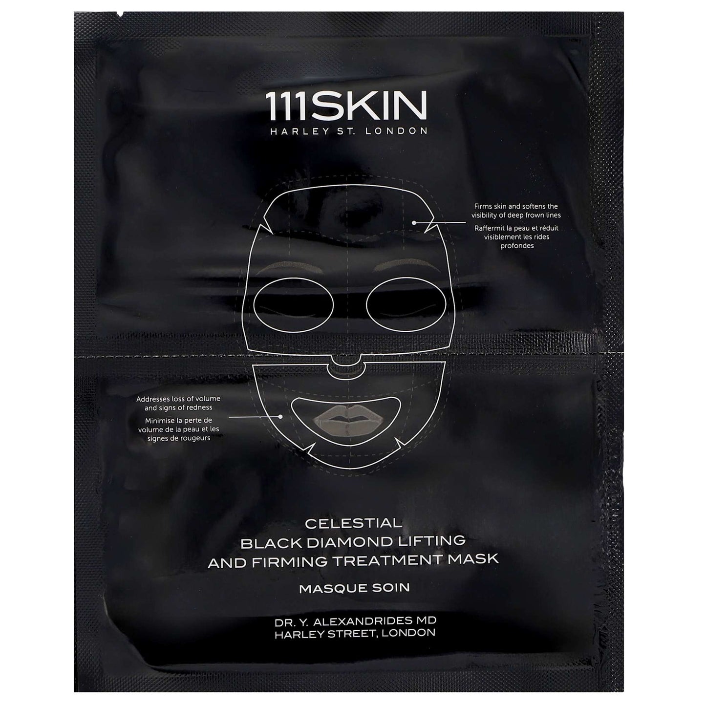 111SKIN Intensive Celestial Black Diamond Lifting & firming Treatment Mask 5 x 37ml