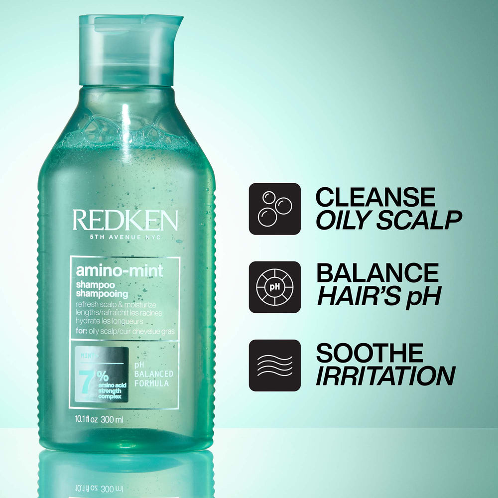 Redken Amino-Mint Shampoo 300ml - Additional 1