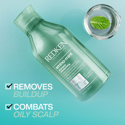 Redken Amino-Mint Shampoo 300ml - Additional 3