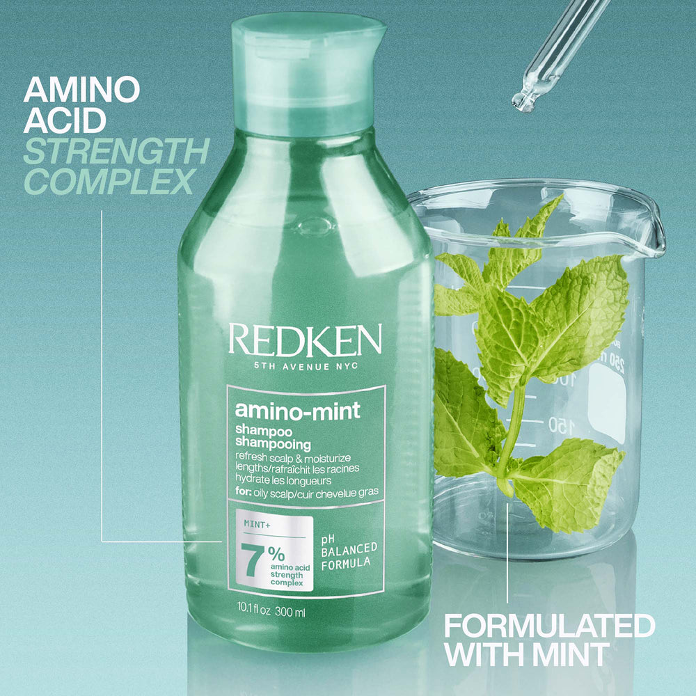 Redken Amino-Mint Shampoo 300ml - Additional 2