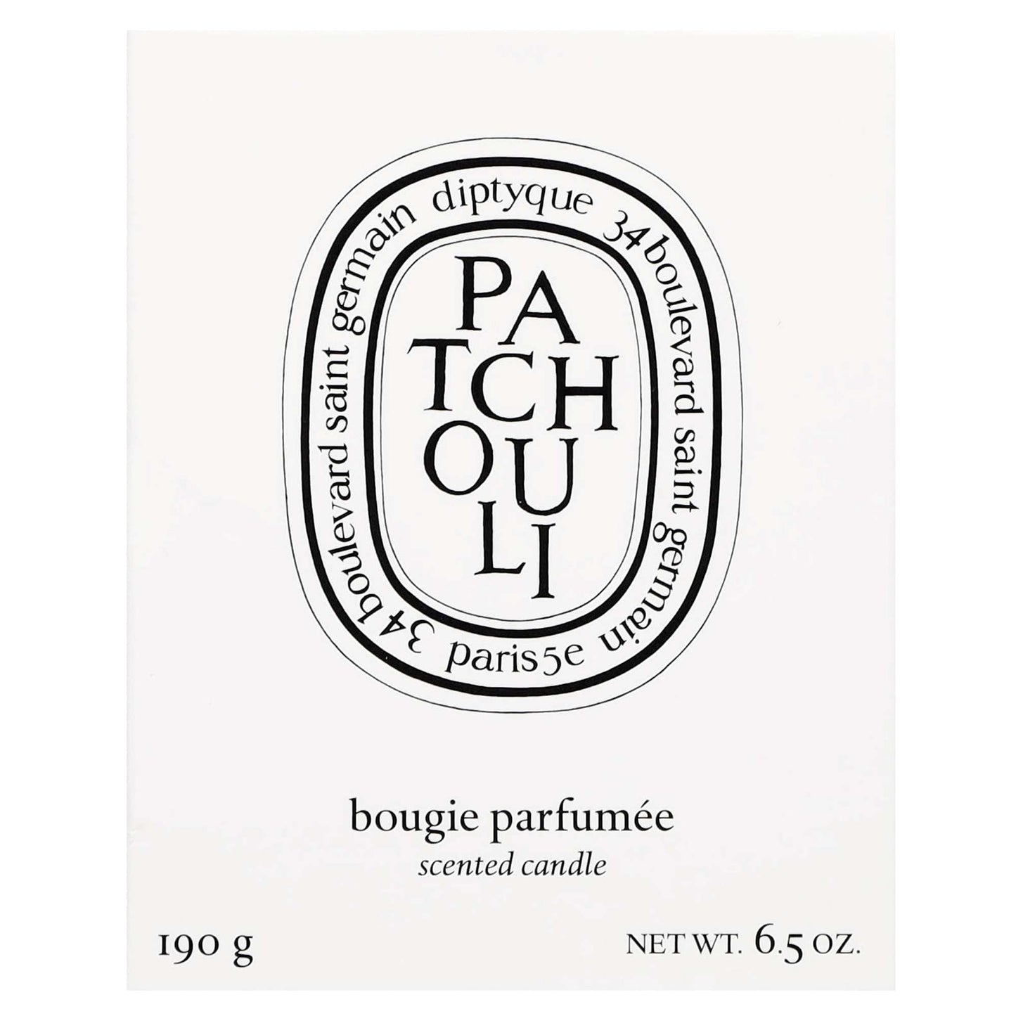 Diptyque Patchouli Scented Candle 190g - Additional 1