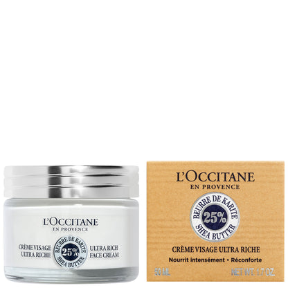 L'OCCITANE  Shea Butter Ultra Rich Face Cream 50ml - Additional 1