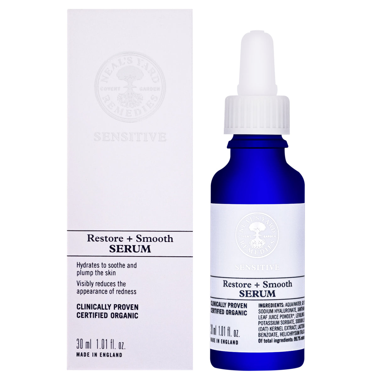 Neal's Yard Remedies Facial Oils & Serums Sensitive Restore + Smooth Serum 30ml - Additional 2