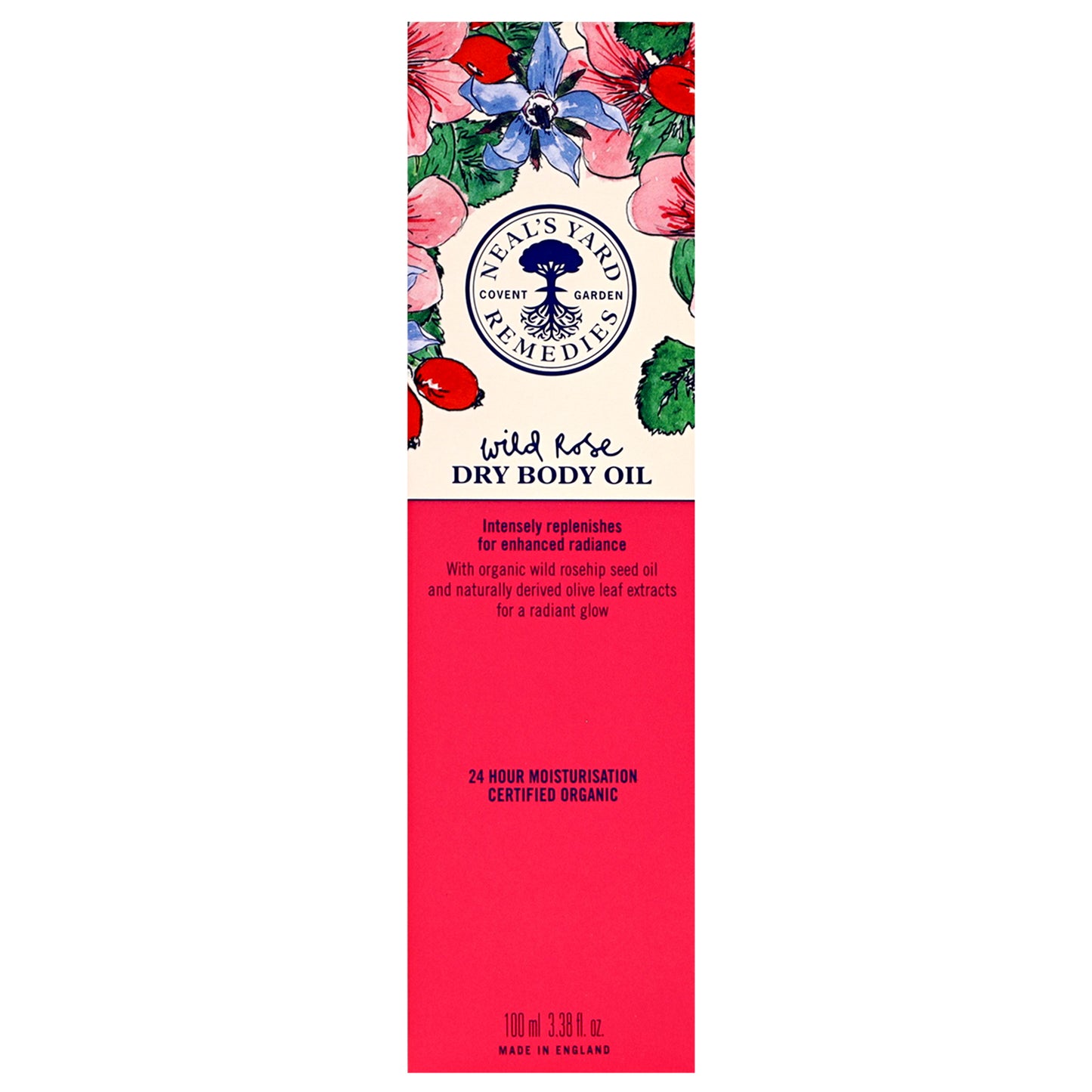 Neal's Yard Remedies Body Moisturisers Wild Rose Dry Body Oil 100ml - Additional 1