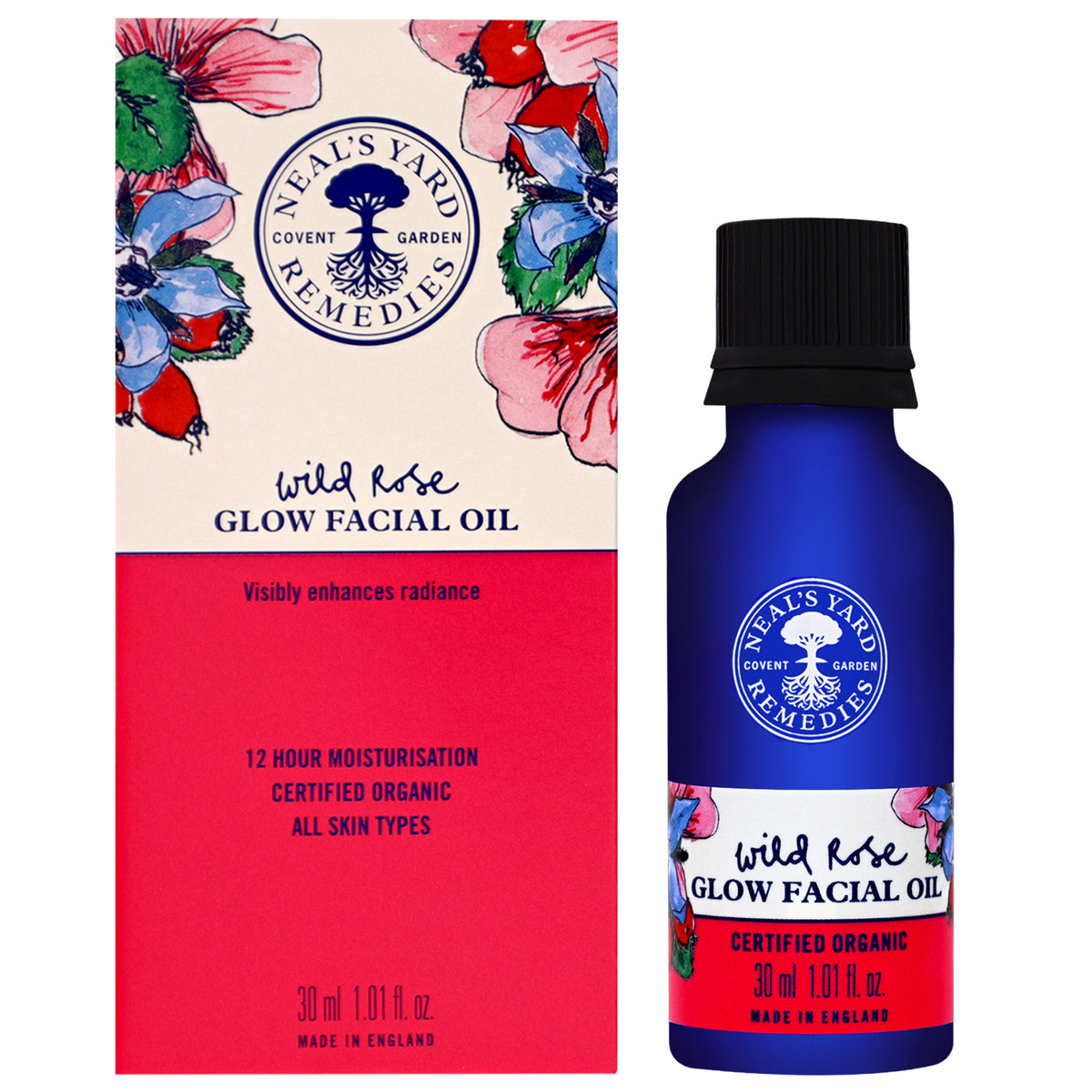 Neal's Yard Remedies Facial Moisturisers Wild Rose Glow Facial Oil 30ml - Additional 2