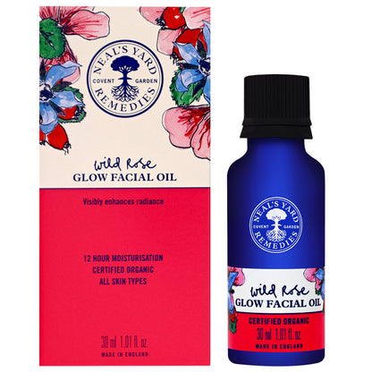 Neal's Yard Remedies Facial Moisturisers Wild Rose Glow Facial Oil 30ml - Additional 2