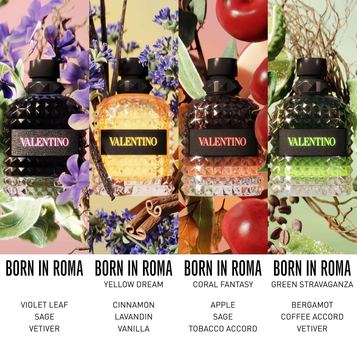 Valentino Born In Roma Uomo Coral Fantasy Eau de Toilette Spray 100ml - Additional 4