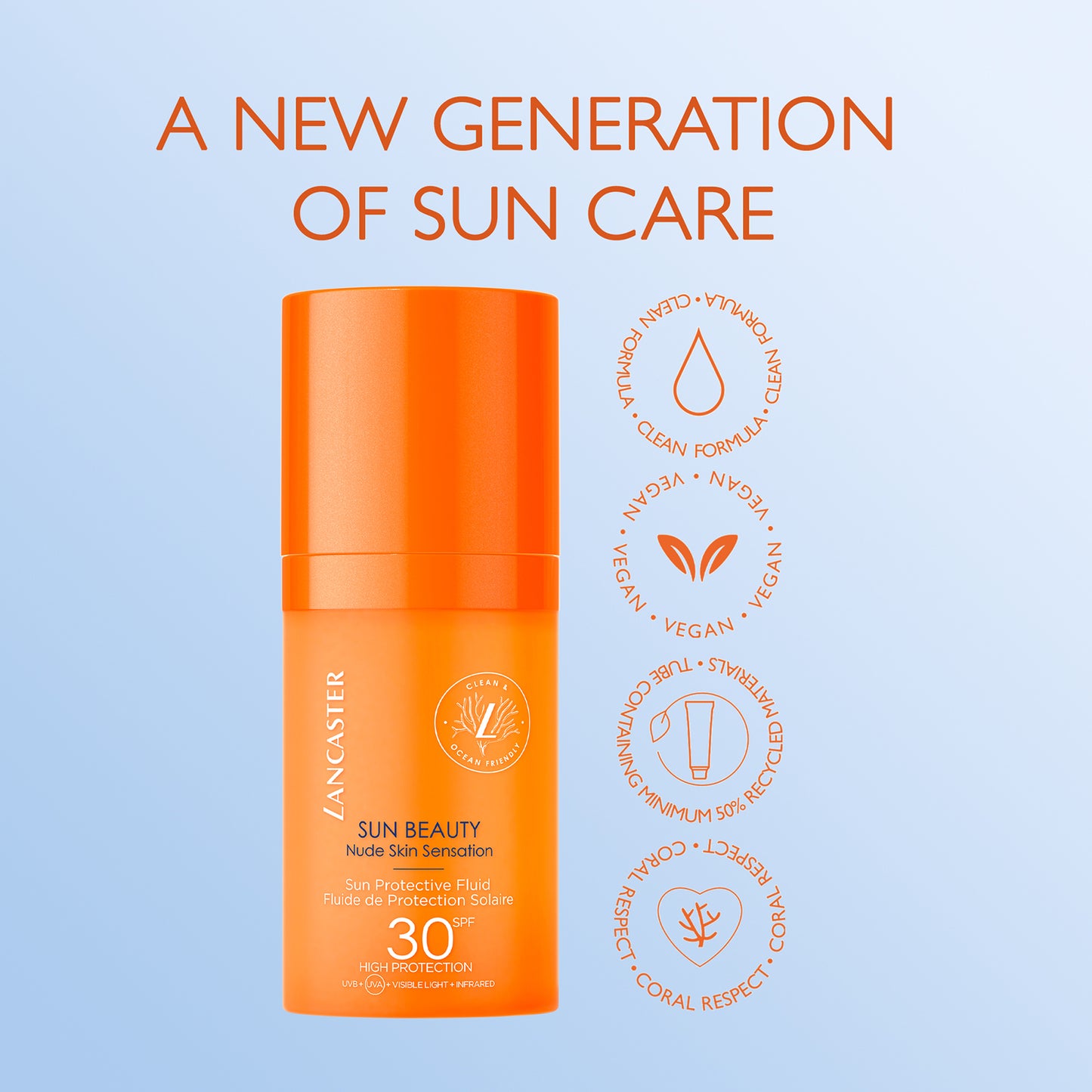 Lancaster Sun Beauty Protective Fluid SPF30 30ml - Additional 2