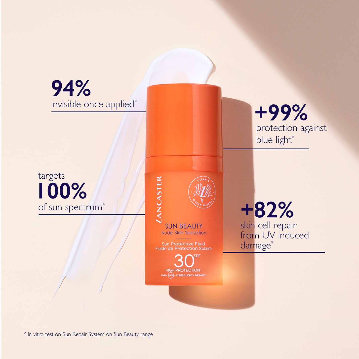 Lancaster Sun Beauty Protective Fluid SPF30 30ml - Additional 1
