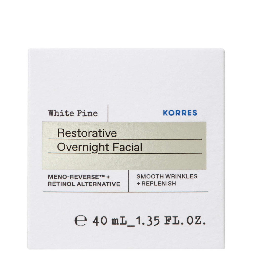 KORRES Face Care White Pine Meno-Reverse Restorative Overnight Facial 40ml - Additional 1