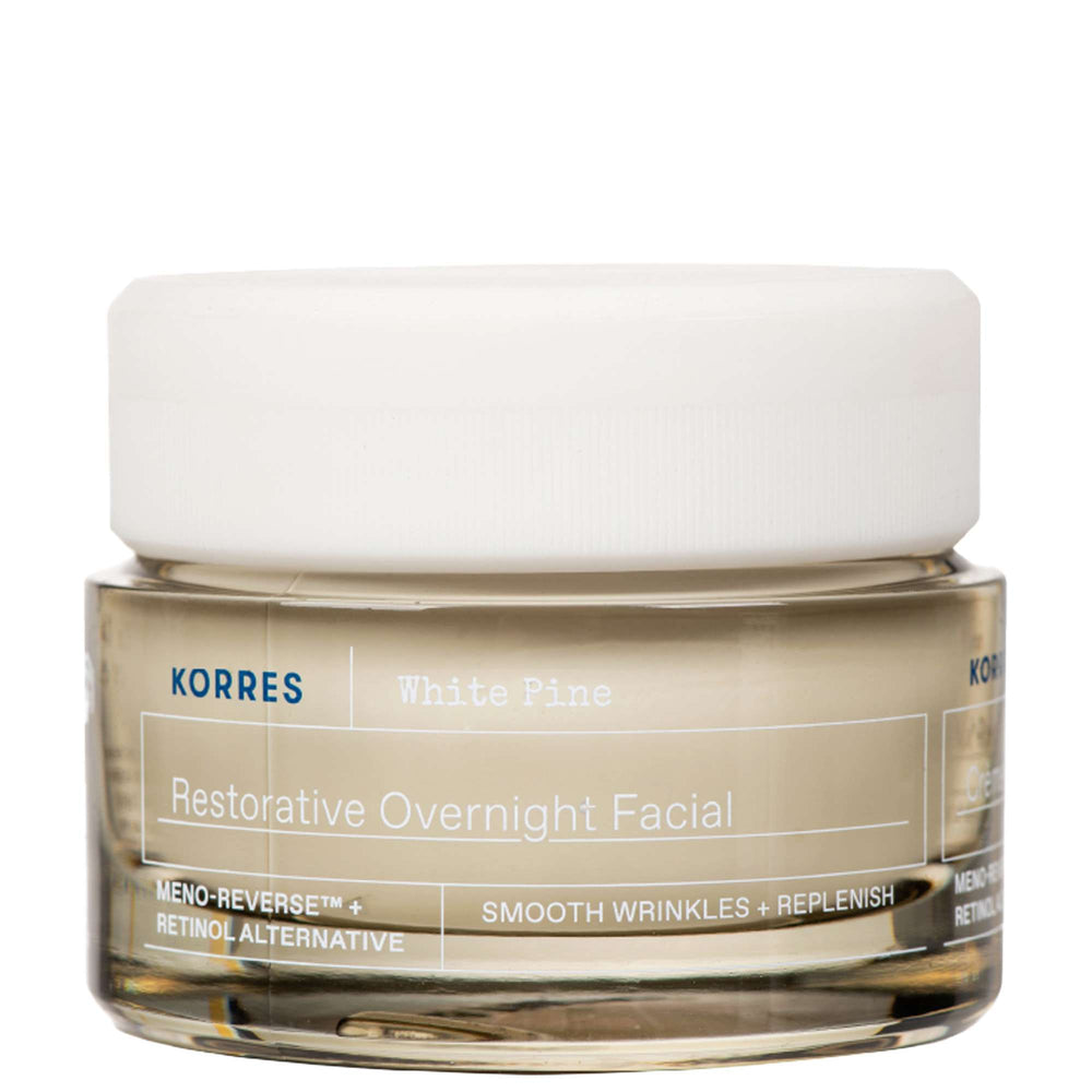 KORRES Face Care White Pine Meno-Reverse Restorative Overnight Facial 40ml
