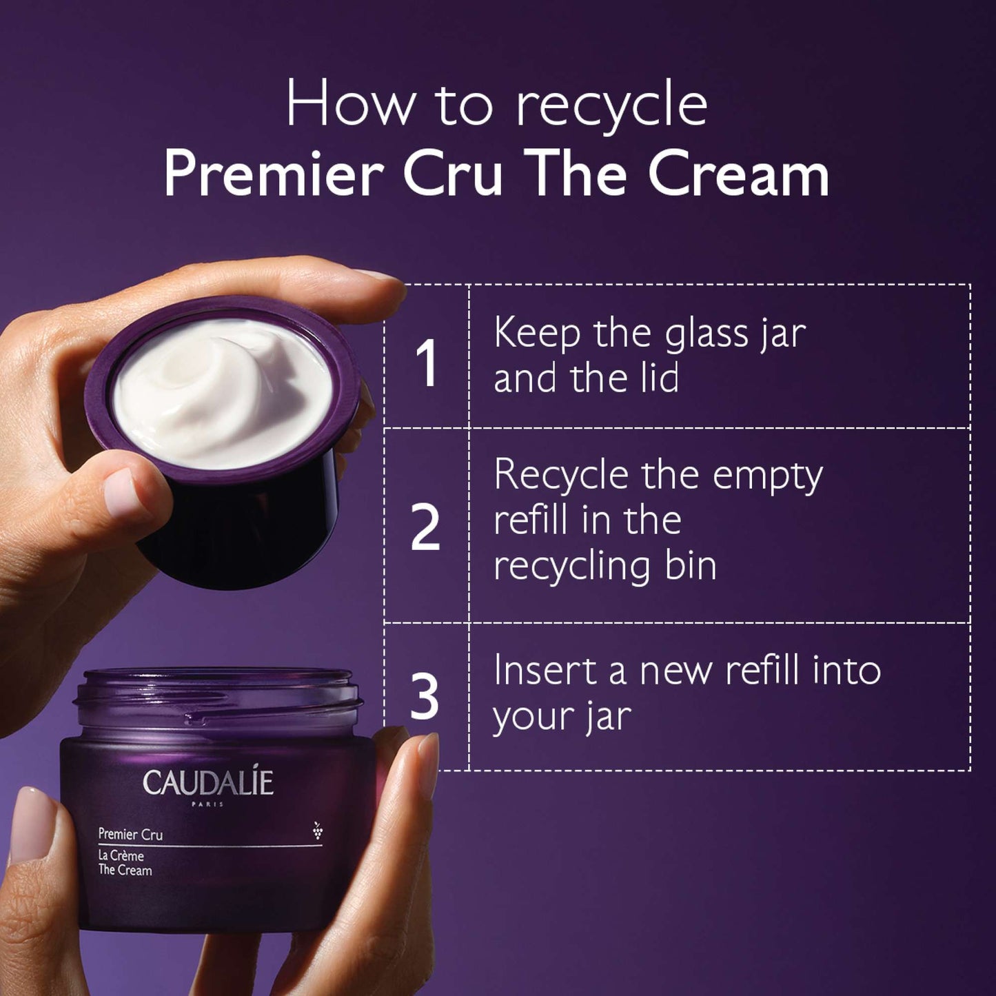 Caudalie Premier Cru The Cream Refill 50ml - Additional 9