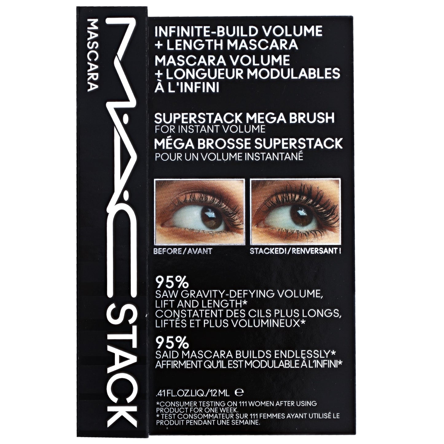 M.A.C Mascara M.A.CStack Mascara Mega Brush 12ml - Additional 1