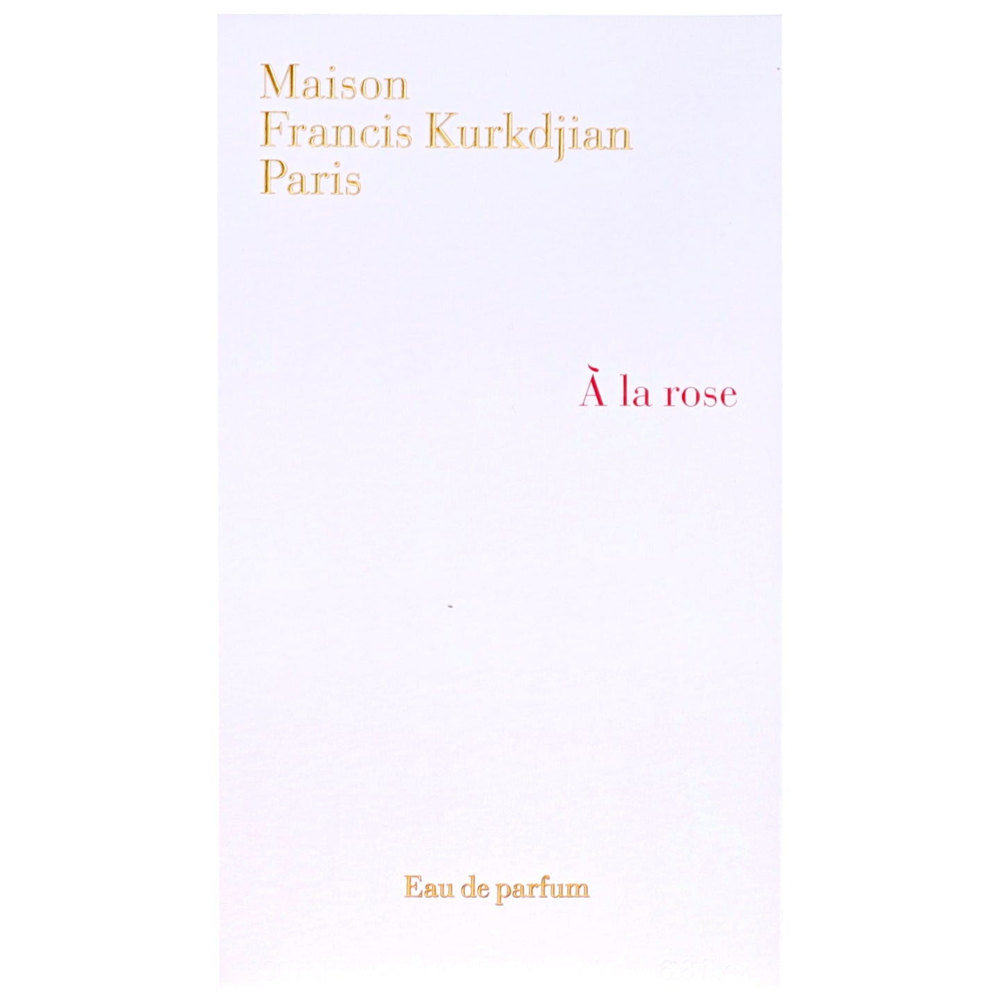 Maison Francis Kurkdjian À La Rose Eau de Parfum Spray 200ml - Additional 2