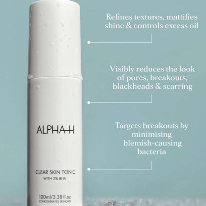 Alpha H Moisturiser Clear Skin Tonic 100ml - Additional 2