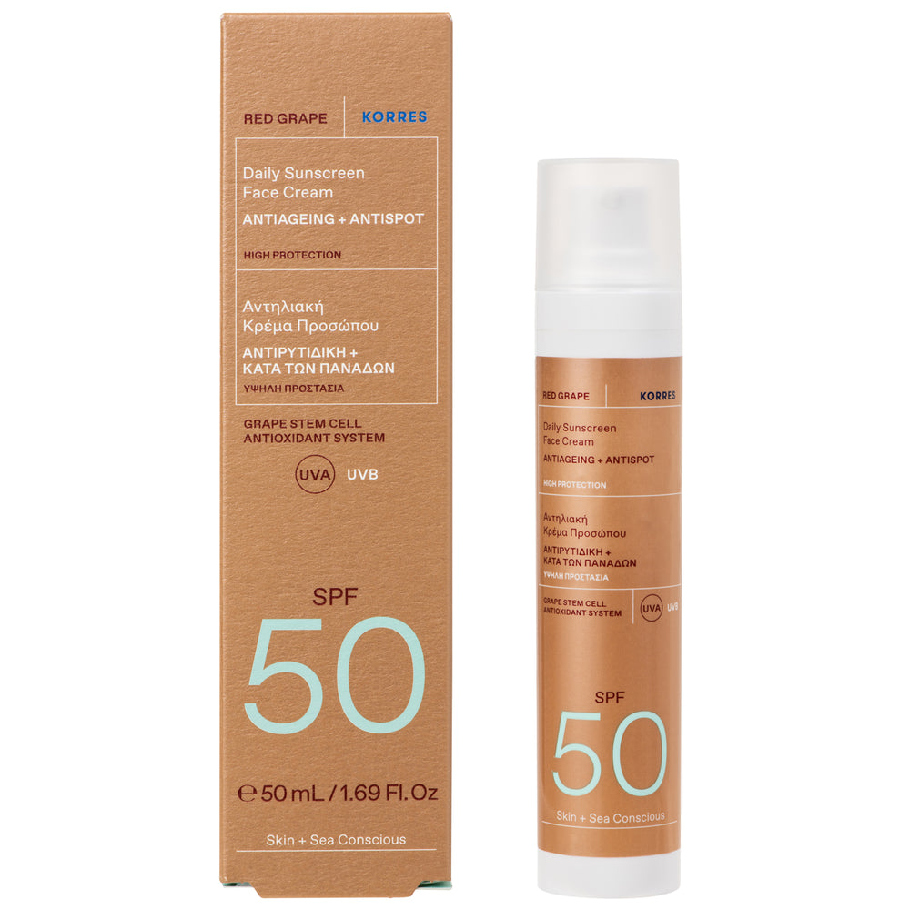 KORRES Red Grape Face Sunscreen SPF50 50ml - Additional 1