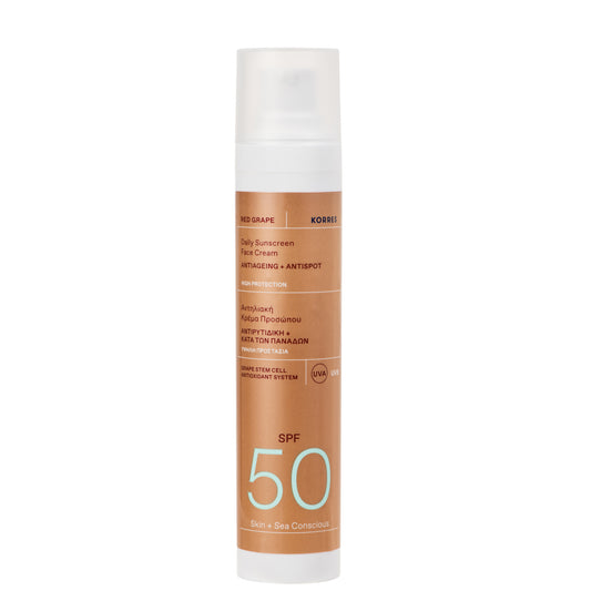 KORRES Red Grape Face Sunscreen SPF50 50ml