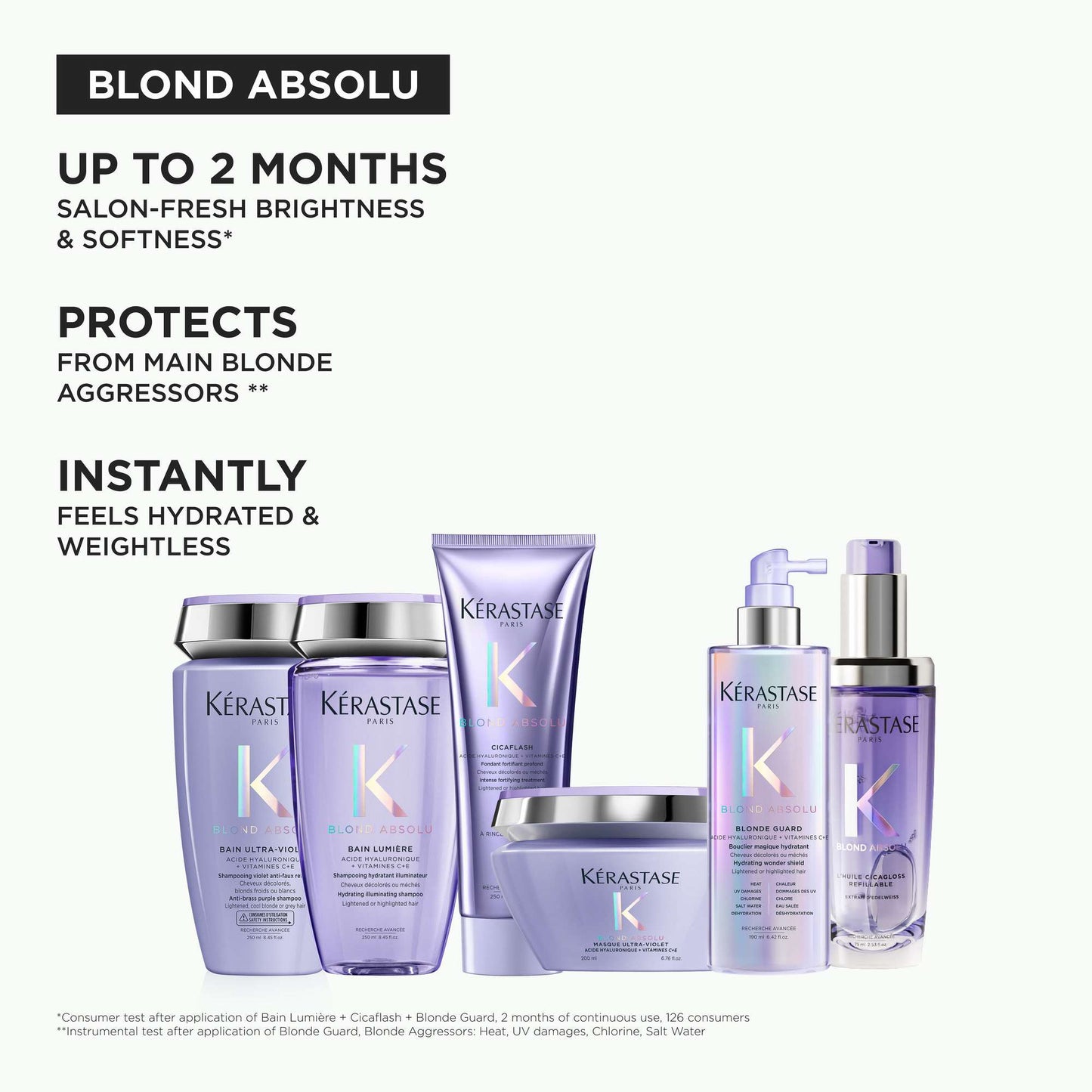 Kérastase Blond Absolu Bain Lumiére: Hydrating Illuminating Shampoo Refill Pouch 500ml - Additional 5