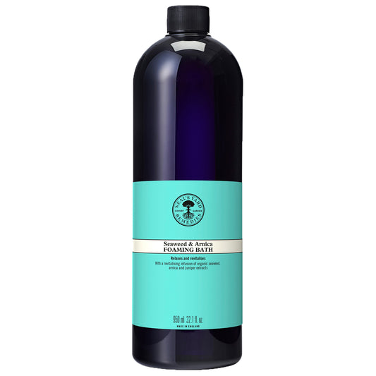 Neal's Yard Remedies Foams, Salts & Oils Seaweed & Arnica Foaming Bath 950ml