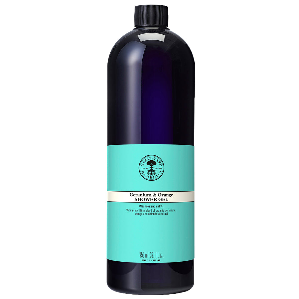 Neal's Yard Remedies Shower Gels & Soaps Geranium & Orange Shower Gel 950ml