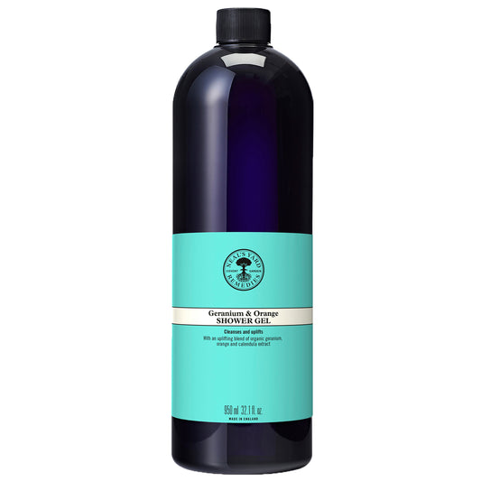 Neal's Yard Remedies Shower Gels & Soaps Geranium & Orange Shower Gel 950ml