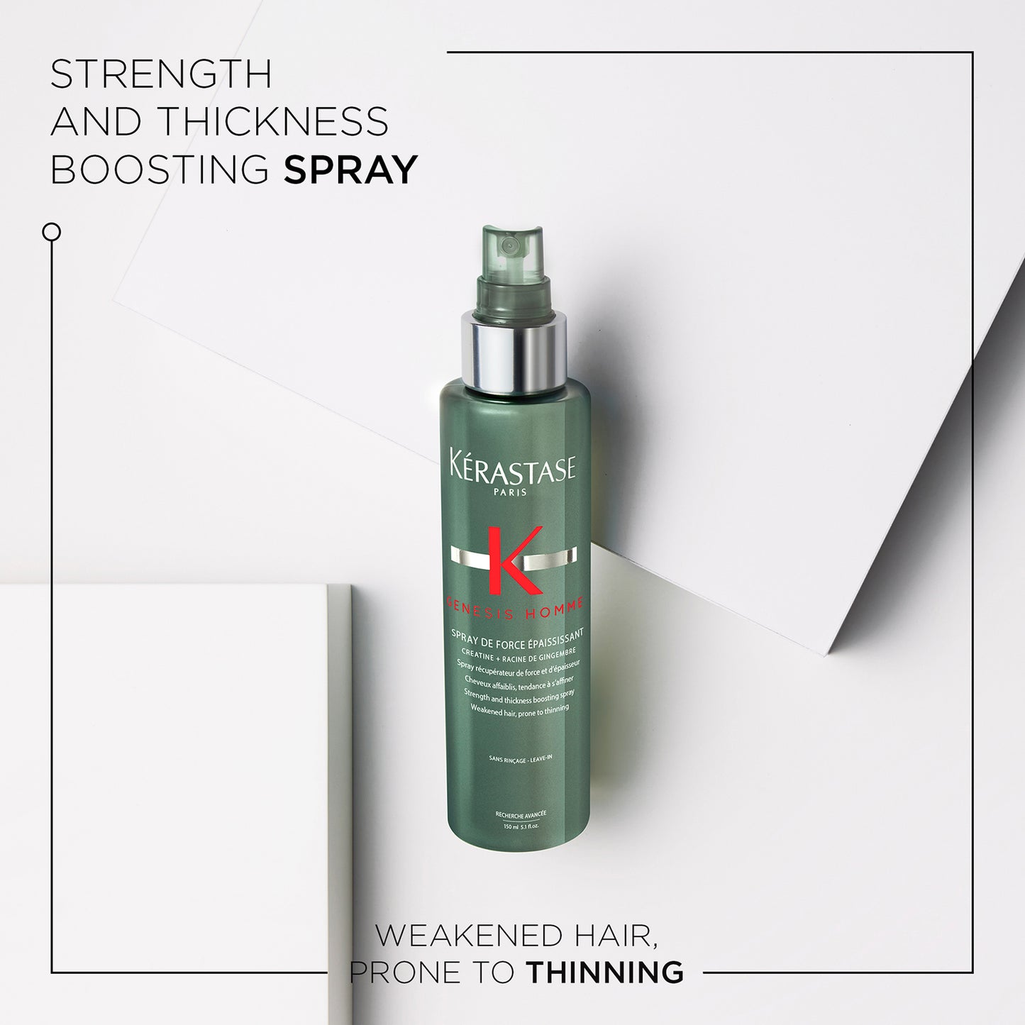 Kérastase Genesis Homme Strength & Thickness Boosting Spray 150ml - Additional 1